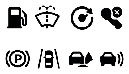 Dashboard Warning Icons