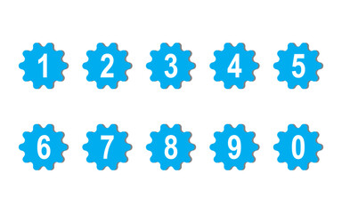 Number Tags for Design and Labeling