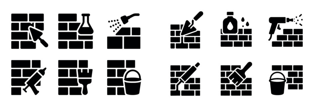 Masonry Finishes Icons