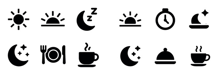 Sleep Tracker Icons