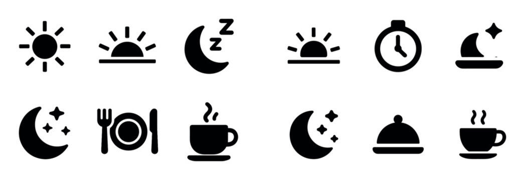 Sleep Tracker Icons