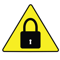 Shield with a lock. Padlocks icons. Security symbol icons.
