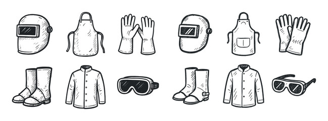 Welding Gear Icons