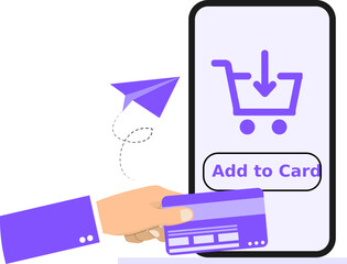 Online Shopping with Mobile Phone and Credit Card