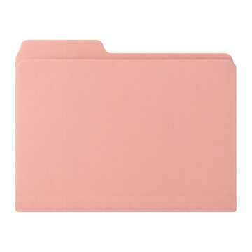 PNG Minimalist pink file folder