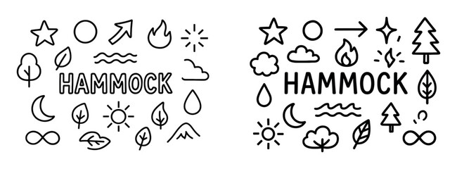 Nature's Symbols Doodle