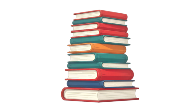 Simple book icon animation