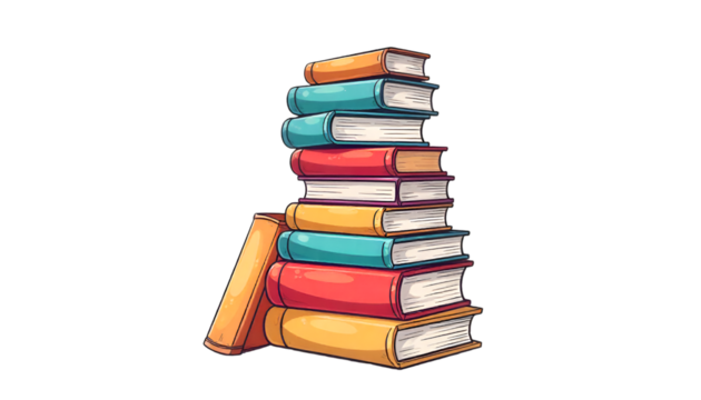 Simple book icon animation