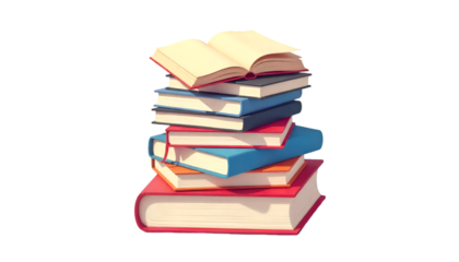 Simple book icon animation