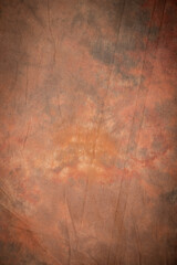 Painted studio background, portrait backdrop, dark brown texture