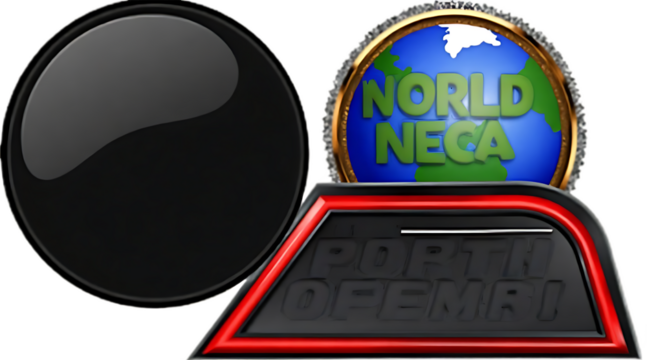 World NECA and Porth Ofemri Logo Elements symbol emblem