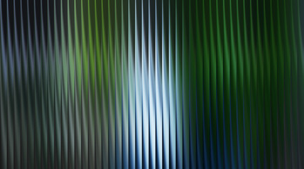 Abstract vertical stripes pattern with soft gradients of blue green and gray creating a textured visual effect