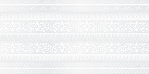 Background banner White abstract geometric rhombus elegant