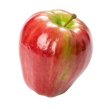 A whole java apple isolated on a transparent background
