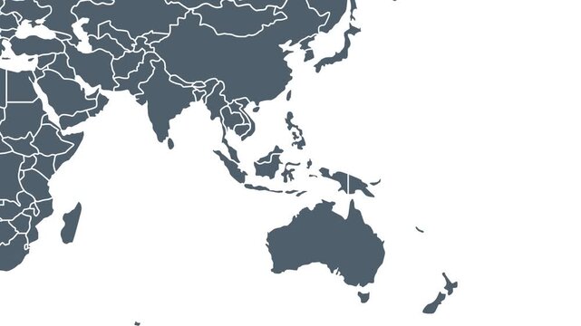Map of Indonesia