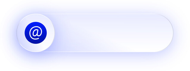 Obraz premium Glowing Digital Contact Button