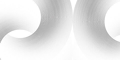 Black mascara circular texture, brush stroke isolated on white background. vector illustration eps10