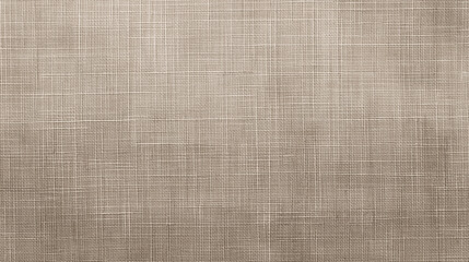 Fototapeta premium Neutral taupe color background with subtle linen fabric texture