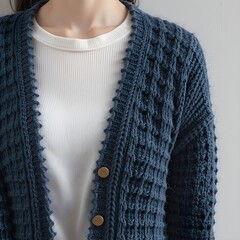 cardigan, autumn clothes, knitwear, AI Generative