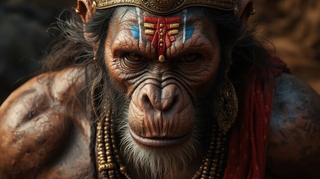 God Hanuman ji portrait