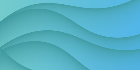 Blue light background with 3D abstract paper cut shapes. Modern vector design layout for business presentations, fliers, posters and invitations. Blue carving wave art background