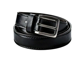  Minimalist Fashion Accessory — Black Belt Side View