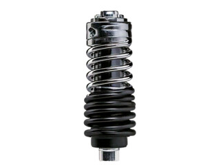 Modern Vehicle Suspension Shock with Gloss Finish