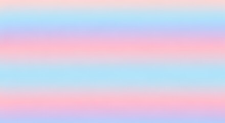 Fototapeta premium Soft Pastel Gradient Background with Horizontal Stripes.