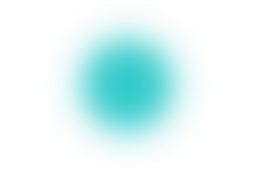 Cyan blue blur gradient circle for soft glow background, abstract design element, modern light effect, and minimal decorative texture on transparent background