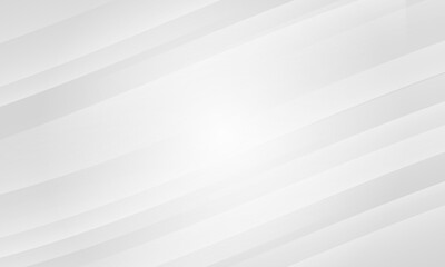 Obraz premium Diagonal grey gradient lines background. Abstract silver stripes wallpaper. Abstract gray tech backdrop. Oblique gris texture for graphic design, poster, banner, flyer, brochure, presentation. Eps10