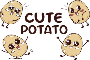 A colorful vector illustration of happy and funny cartoon Easter eggs with diverse faces and smiles for a fun set design featuring kids characters