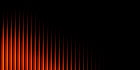 Summer heat glows through fractal glass. Vivid sunset gradient radiates warmth and energy. Bright summer sunset captured in glowing glass lines. Fractal glass design with sunset magic and golden light