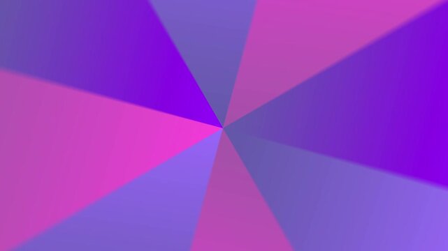 Gradient textured color wheel pie vector animation with motion blur and variable speed