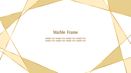 あたたかみのあるブラウンのジェムストーンフレーム