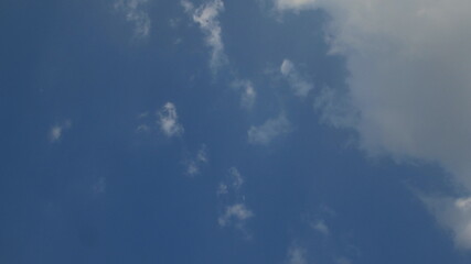 blue sky with clouds