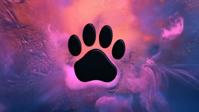 squish paw beautiful colorful toy. Selective focus. kid.