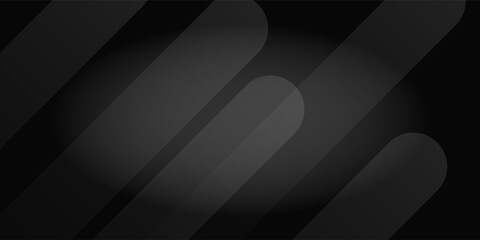 Modern Dark Abstract Background with Transparent Geometric Shapes. Modern creative trendy design in vector illustration