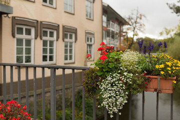 Preetz, Schleswig-Holstein, Germany, 2025/10/14 Streets of the city in northern Germany
