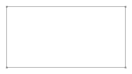 Corner Mosaic 16x9 Black Ultra Thin Vector