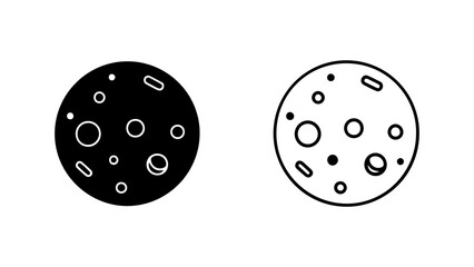 Porous surface with transparent background