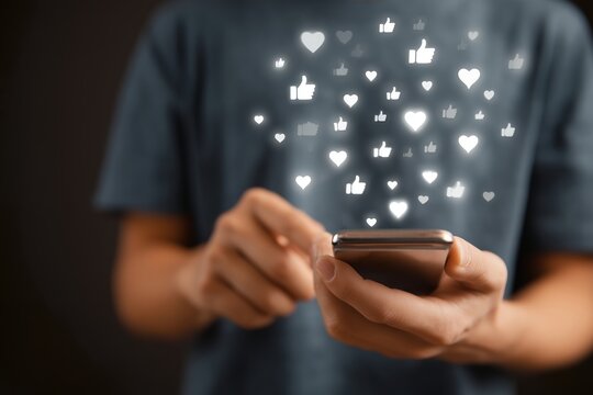 User Engaging with Social Media via Smartphone