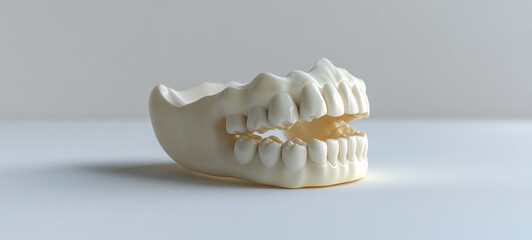 Anatomical tooth model a detailed examination of dental structure for educational purposes in dentistry and medicine