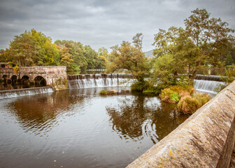 Waterfall on River Derwent