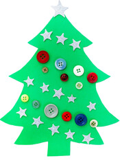 Christmas tree kids craft