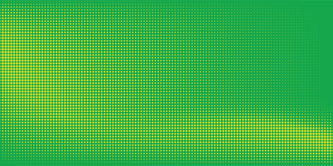 Elegant Dots halftone yellow green color pattern gradient texture background.