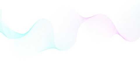 blue purple wave curve lines banner background .Digital frequency track equalizer. Stylized line art background. modern soft luxury texture with smooth and clean vector subtle background illustration