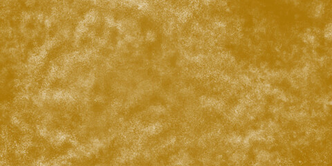 Yellow brown stained paper. Old retro letter texture. A textured gold background with a soft gradient from yellow to deep amber. brown concrete wall abstract background.
