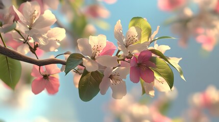 spring, tree, flower, blossom, nature, branch, plant, cherry, bloom, flowers, pink, garden, blooming, 
