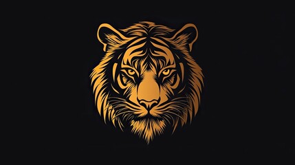 tiger, animal, vector, cat, lion, head, wild, tattoo, illustration, mammal, nature, logo, feline, wildlife, 