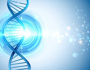 dna helix medical science technology background
